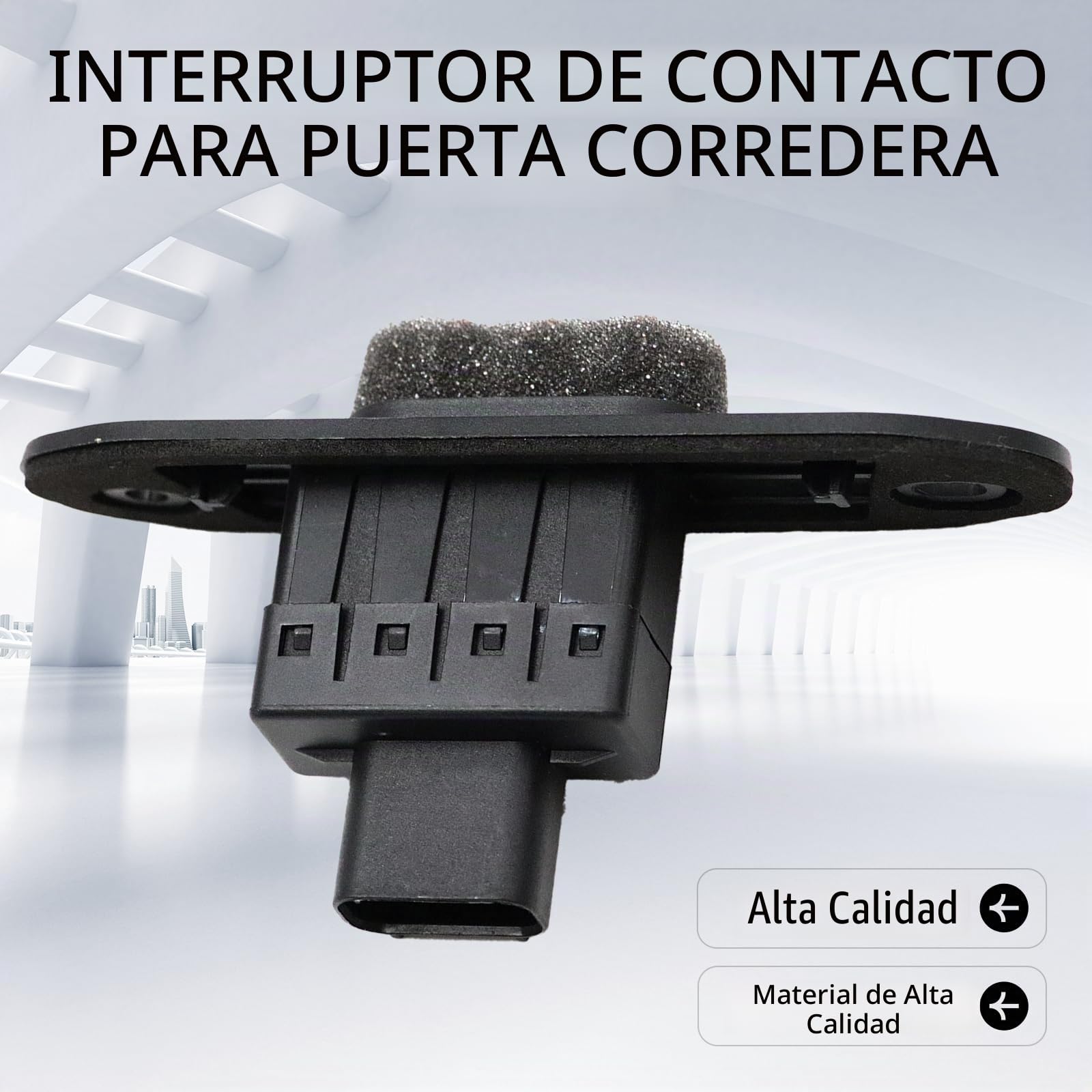 Interruptor de contacto para puerta corredera lateral 1800639 compatible con Ford Transit MK6 MK7 Custom Tourneo Custom 2C1T14A658AE JK2T14A658AA