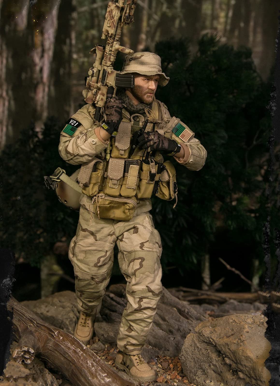 Amazon.co.jp: 1/6スケール ミリタリーアクションフィギュア レッド