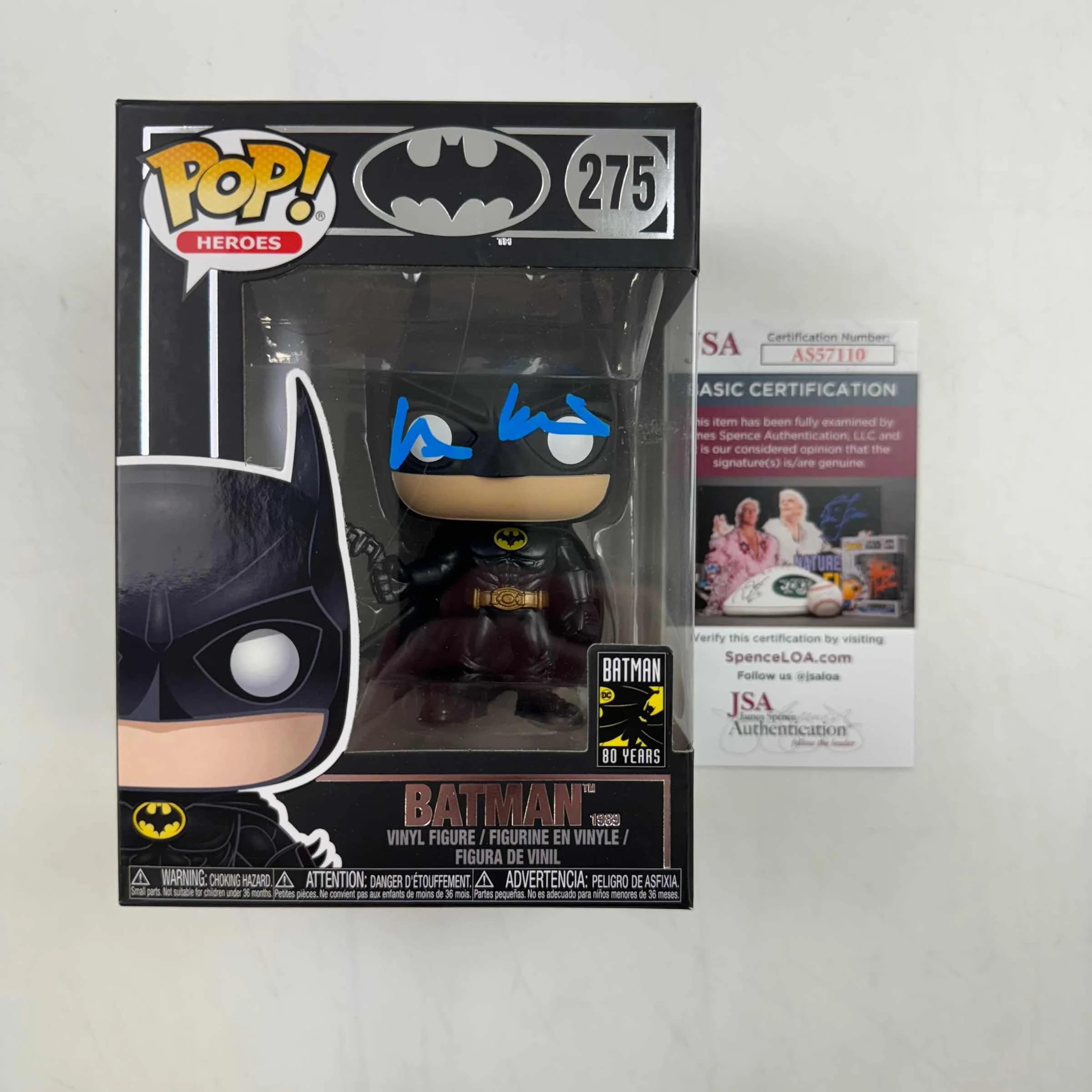 Autographed/Signed Val Kilmer Batman Heros Funko Pop #275 Movie  display picture 1