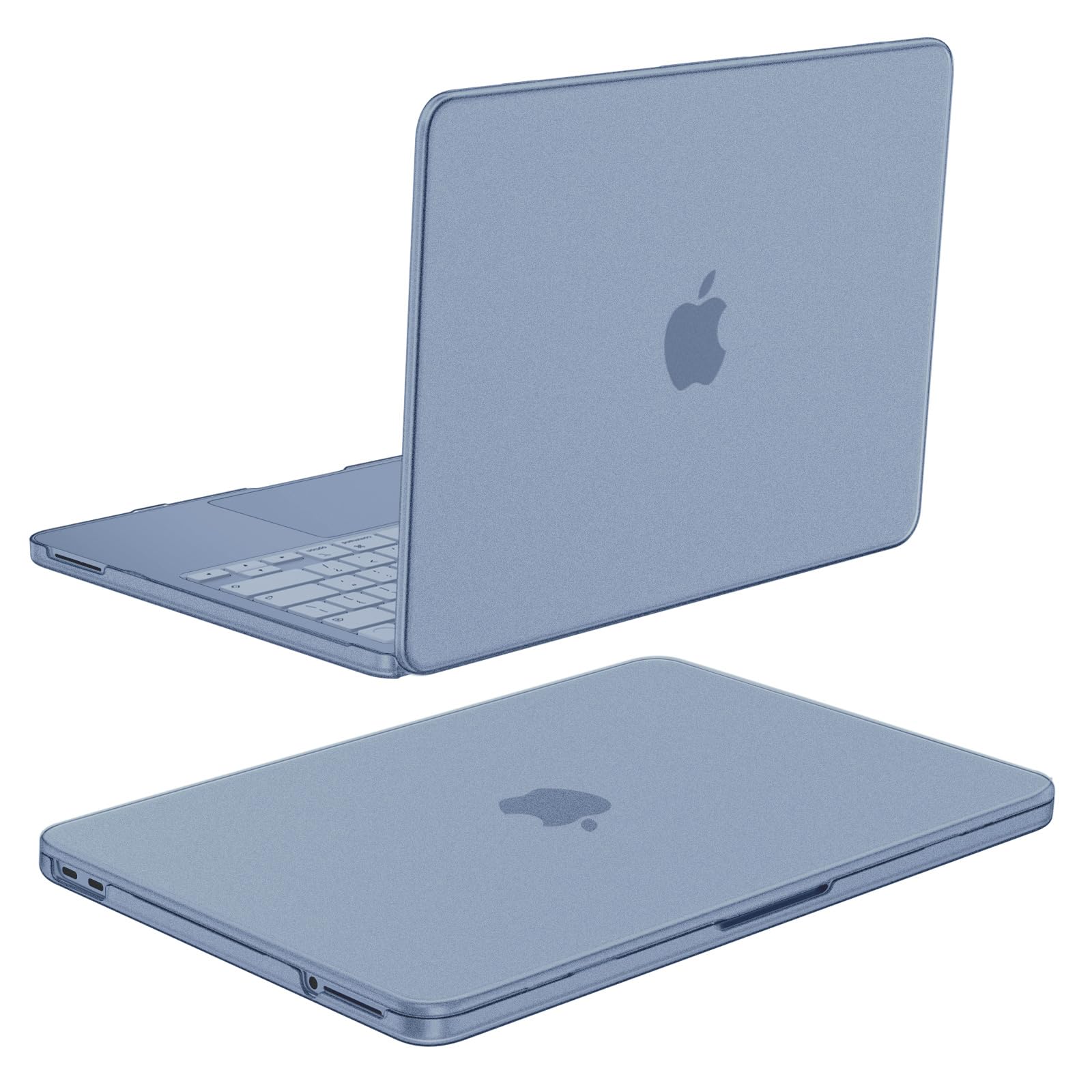 Custodia Rigida Con Cavalletto Per MacBook Neo 13" A3404 Con Chip A18 Pro – TPU E PC, Antiurto, Gialla, Accesso Completo Alle Porte