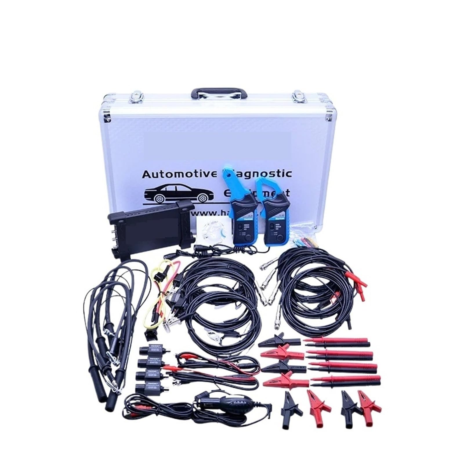 6074BE 70MH 4CH Set Oscilloscopio Digitale Auto Strumento Diagnostico 1GSa/s Oscilloscopio Virtuale USB Strumento Diagnostico Auto (6074BE Kit II)