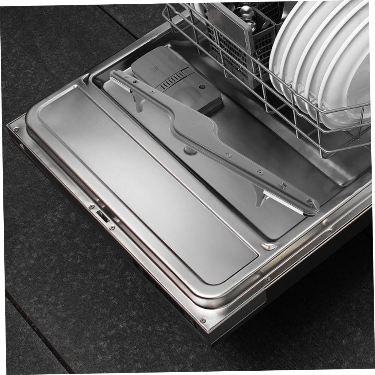 SOLUSTRE 2 Pièces D'assemblage De Bras De Lavage Inférieur Pour Lave-vaisselle Domestique, Bras De Pulvérisation De Remplacement Pour Lave-vaisselle, Bras De Pulvérisation De Remplacement,