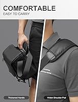 Vista 7 de Cwatcun Bolsa impermeable lateral para cámara de acceso rápido, DSLR/SLR/SLR/Bolsa de fotografía sin espejo con soporte de trípode para cámaras