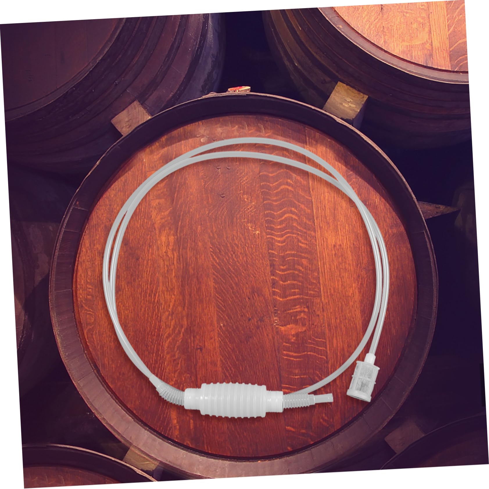 Cabilock Wine Siphon Set Syphon Tube Hose Winefilter for Bottling Brew Pipe Soft Tube for Brew Wine