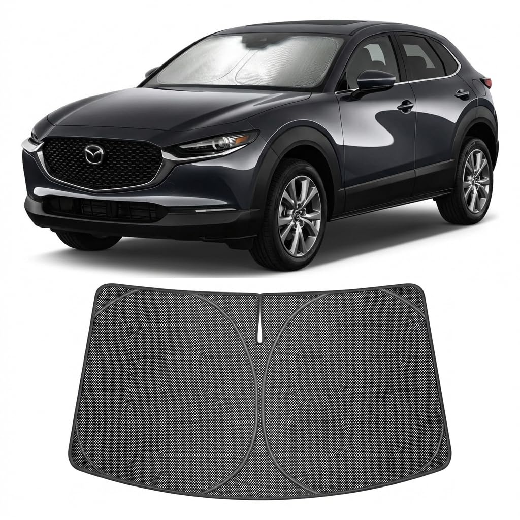 Proadsy Custom Fit 2020-2026 Mazda CX-30 Windshield Sun Shade, Blocks Heat