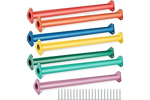 7-Piece Steel Monkey Bars for Backyard Fun