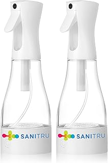 SANITRU Multi Surface Cleaning, Sanitizing & Disinfecting System (2)| Uses Electricity to Convert Tap Water, Salt & Vinegar into an All Purpose Cleaner for your Home | Electrolyzed Water Generator