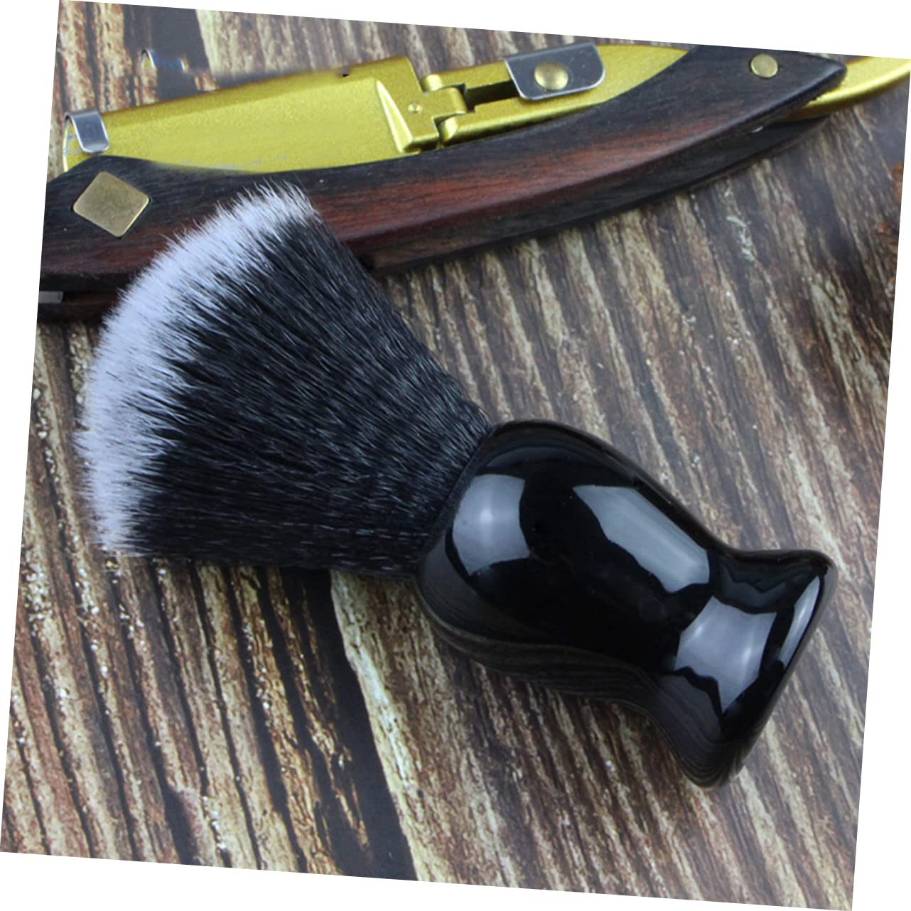 1pc Men s Beard Styling Brush Soft Bristle Grooming Tool for Shaving and Beard Care Portable Design for Bearded Men Cleaning Brush