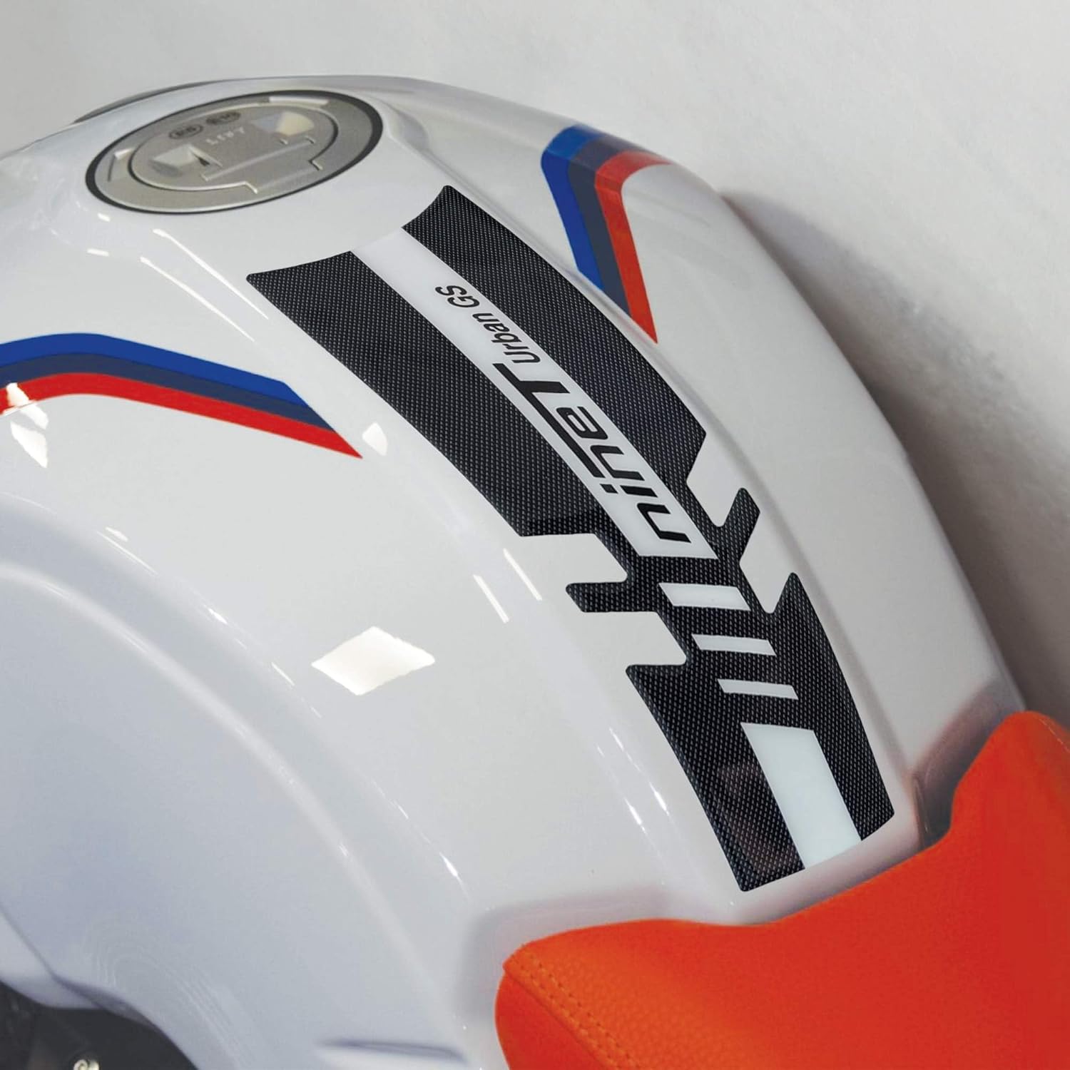 labelbike - 3D Sticker Motorcycle Fuel Tank Pad Protection and Decoration in Resin Compatible with BMW R nineT - Urban GS
