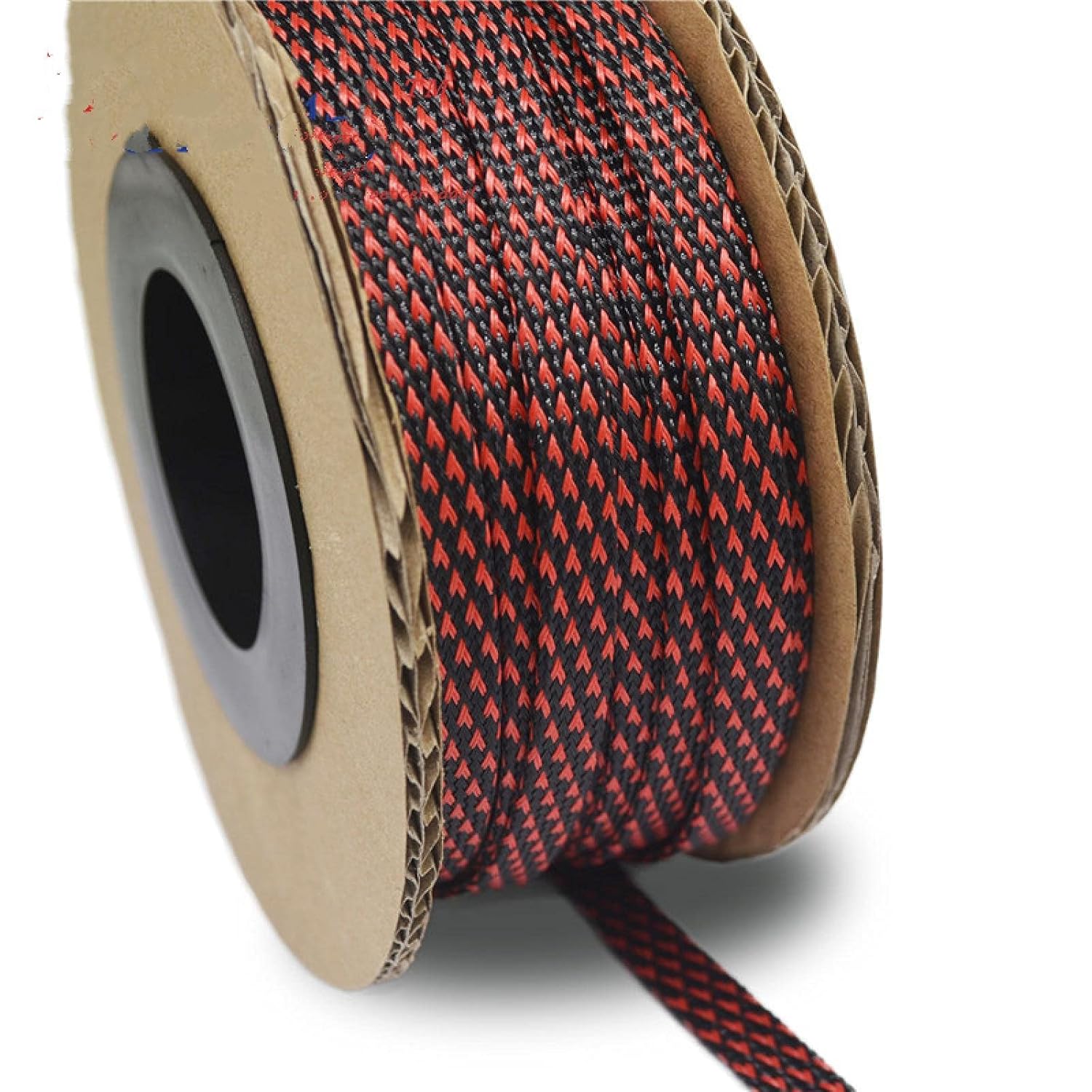 30meters/lot 100ft 14mm PET Expandable Braid Sleeving Flexo Wire Cable Sleeve DIY BlackBlue