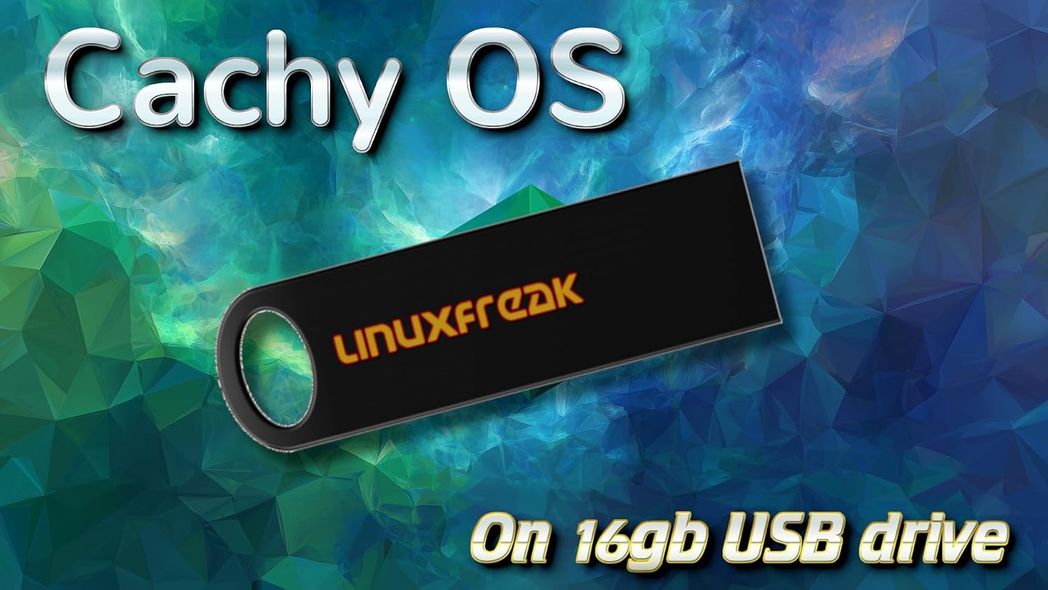 Cachy OS Linux on a 16GB USB Flash...