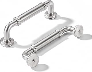Brushed Nickel Cabinet Pull - 80447, 3 in (76 mm) · Zinc Alloy · 5-Pack