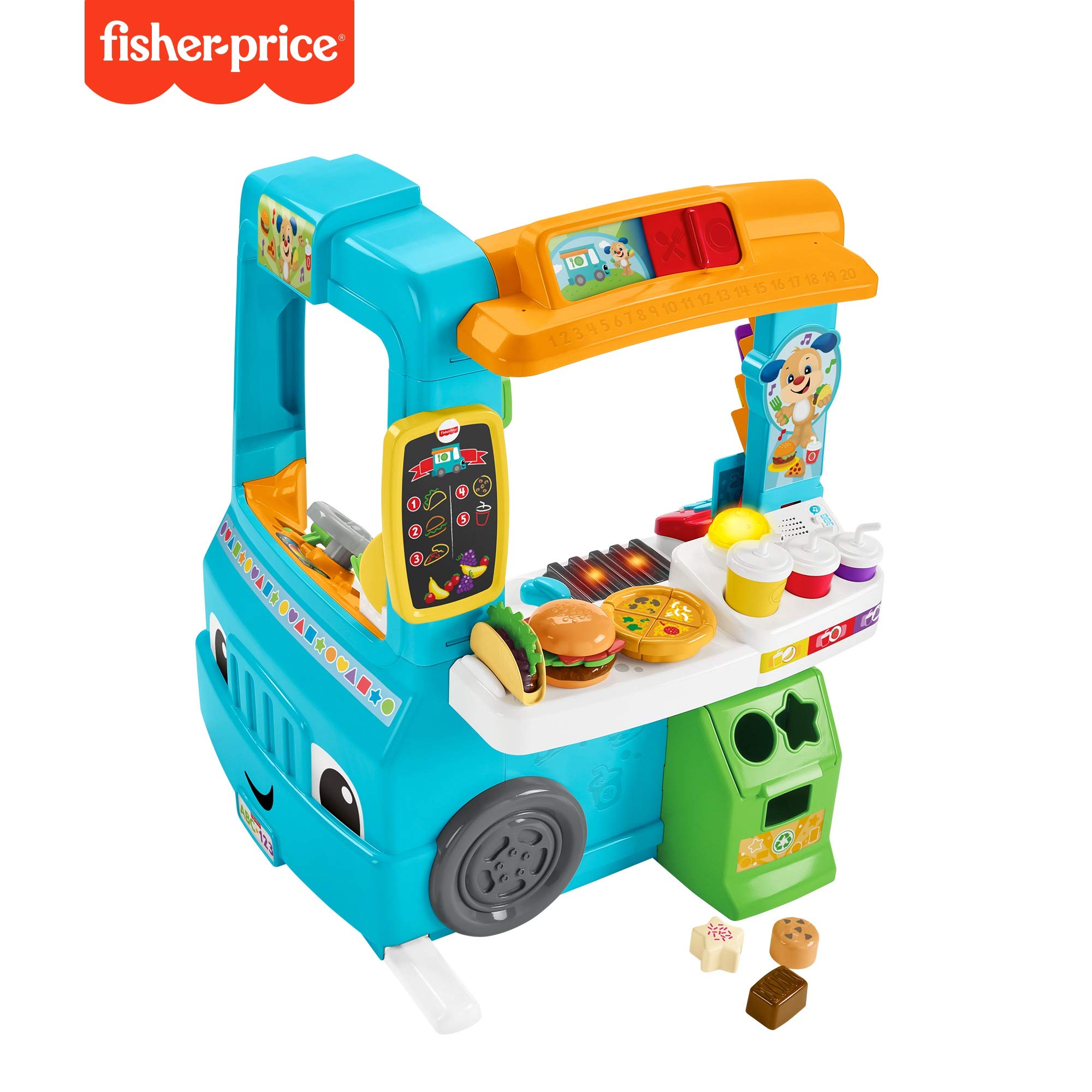 Fisher Price Dym74 Laugh And Learn Serving Up Fun Food Truck