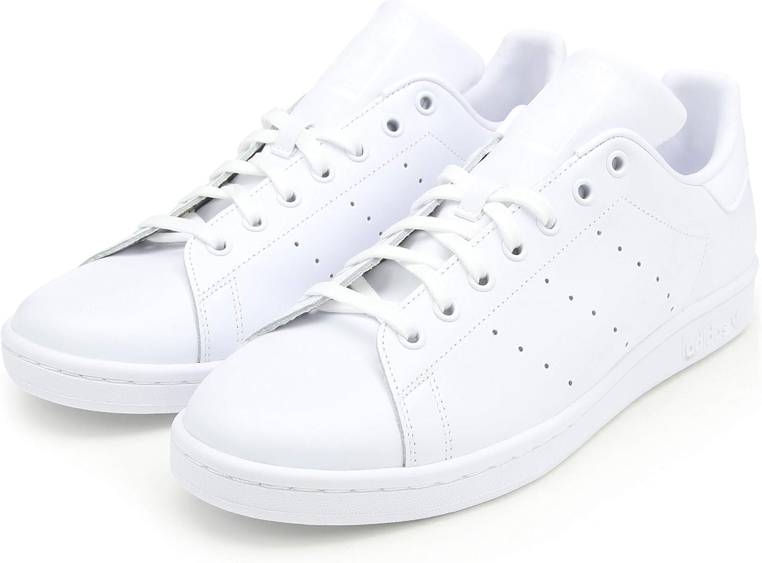 adidas Originals Mens^Men's Stan Smith Trainers, EU 2.5 Little Kid White/White/Multicolor