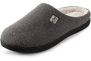 Men's Sherpa Lined Memory Foam Clog Slipper