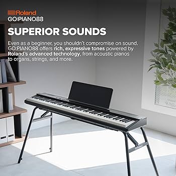 Amazon.com: Roland GO:PIANO88PX | Entry-Level Portable 88