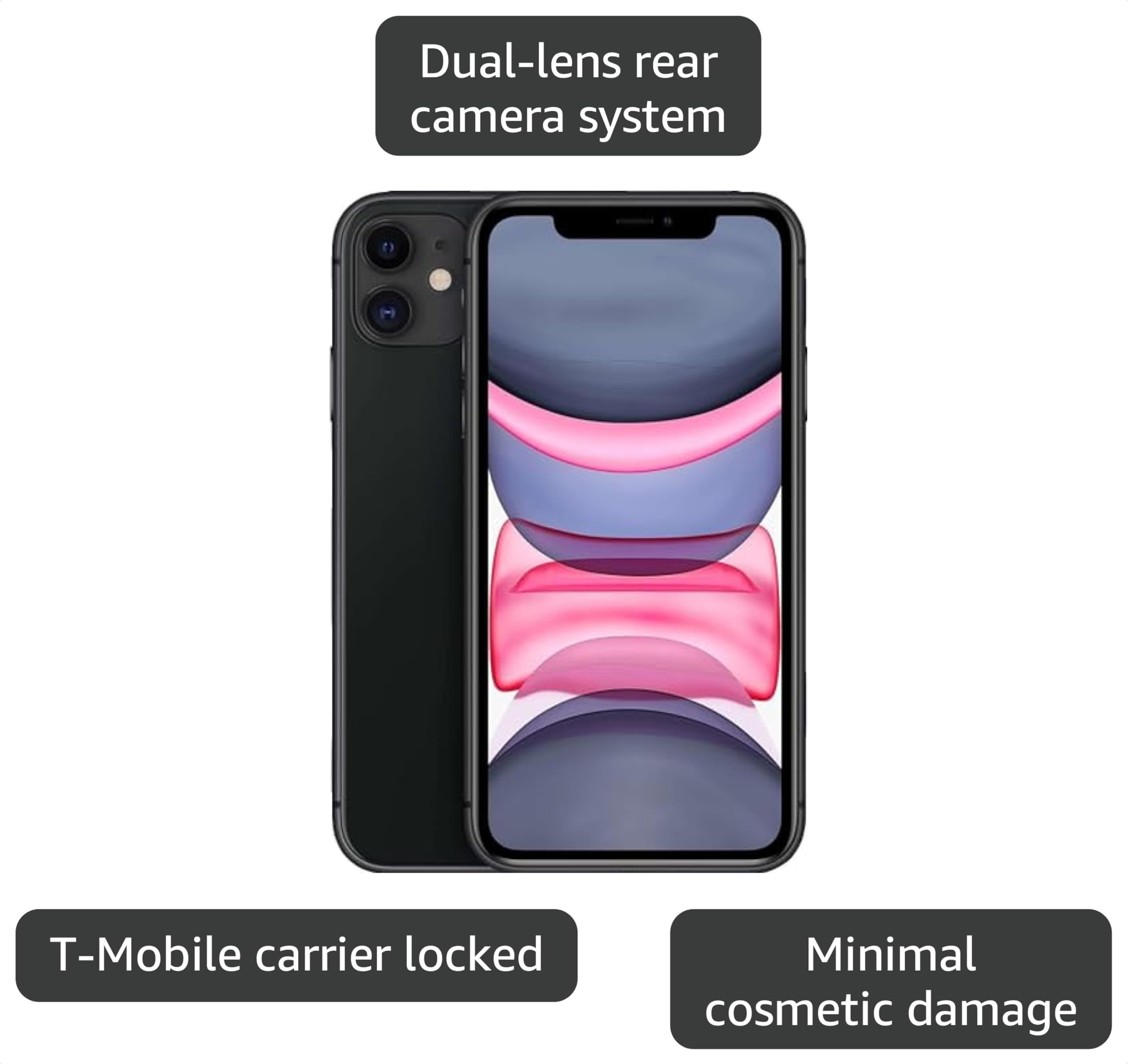 iphone11 256GB ブラック 本体のみ Amazon.com: Apple iPhone 11, 256GB, Black - Fully Unlocked