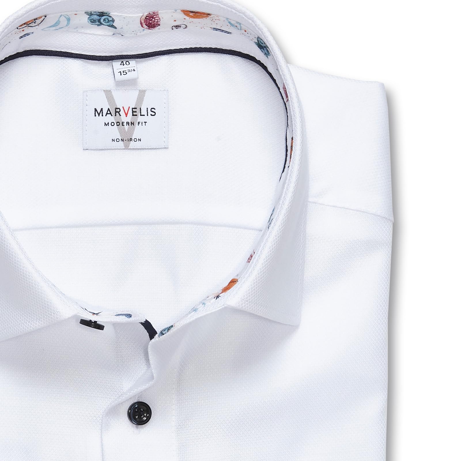 Marvelis Herren Businesshemd Kurzarm 720712,Einfarbig,Modern Fit,New Kent