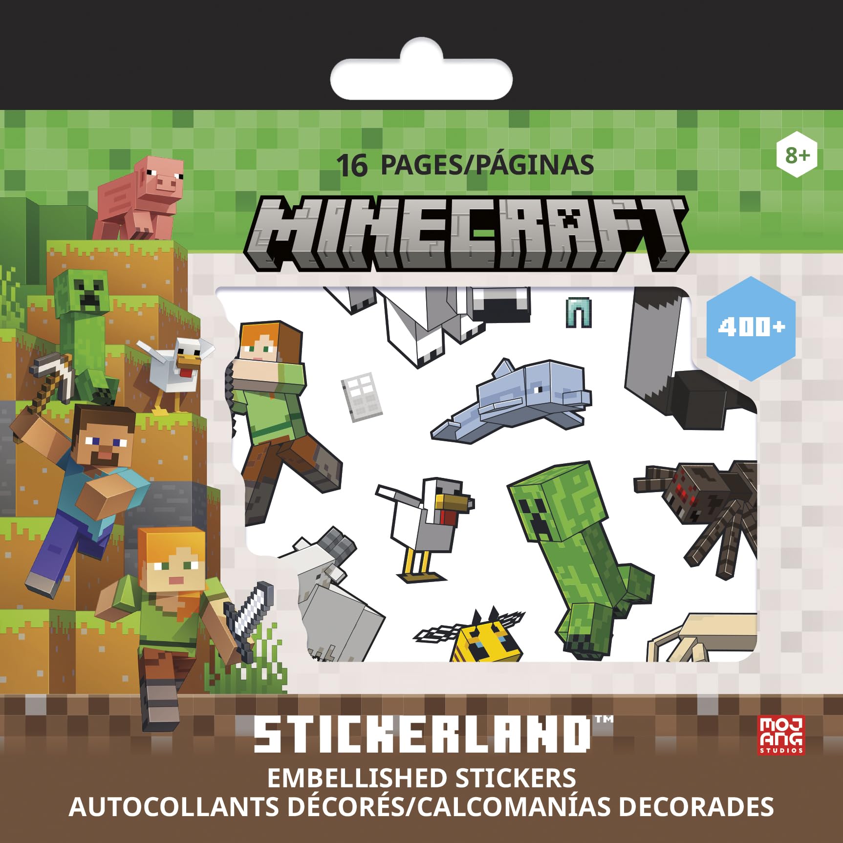 Minecraft Stickerland Multi-Substrate Sticker Pad - 16 Page