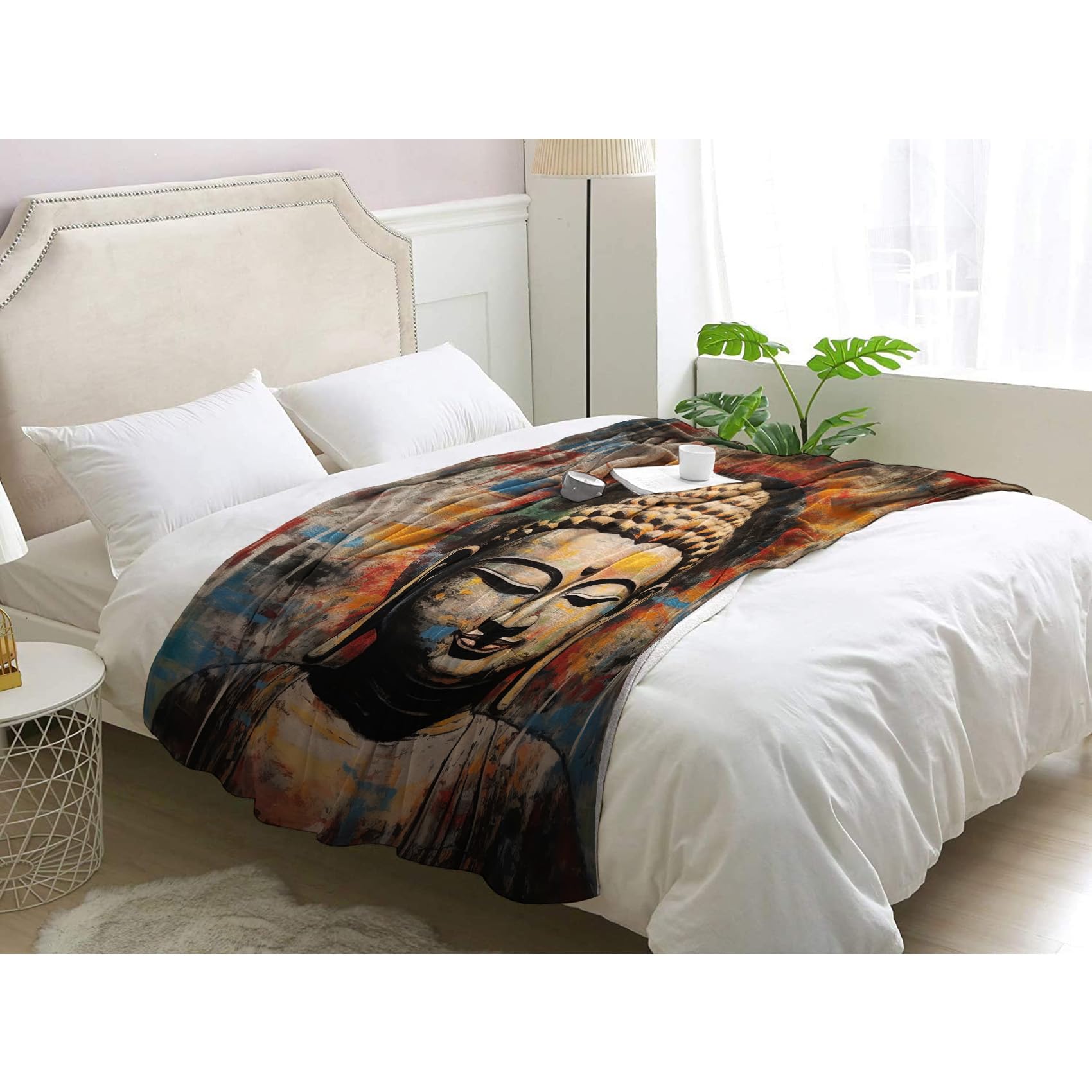 ZDABAOEC Kuscheldecke Waldtiere Motiv - Flauschige Fleecedecke 220x240 Cm Für Sofa, Couch & Reisen