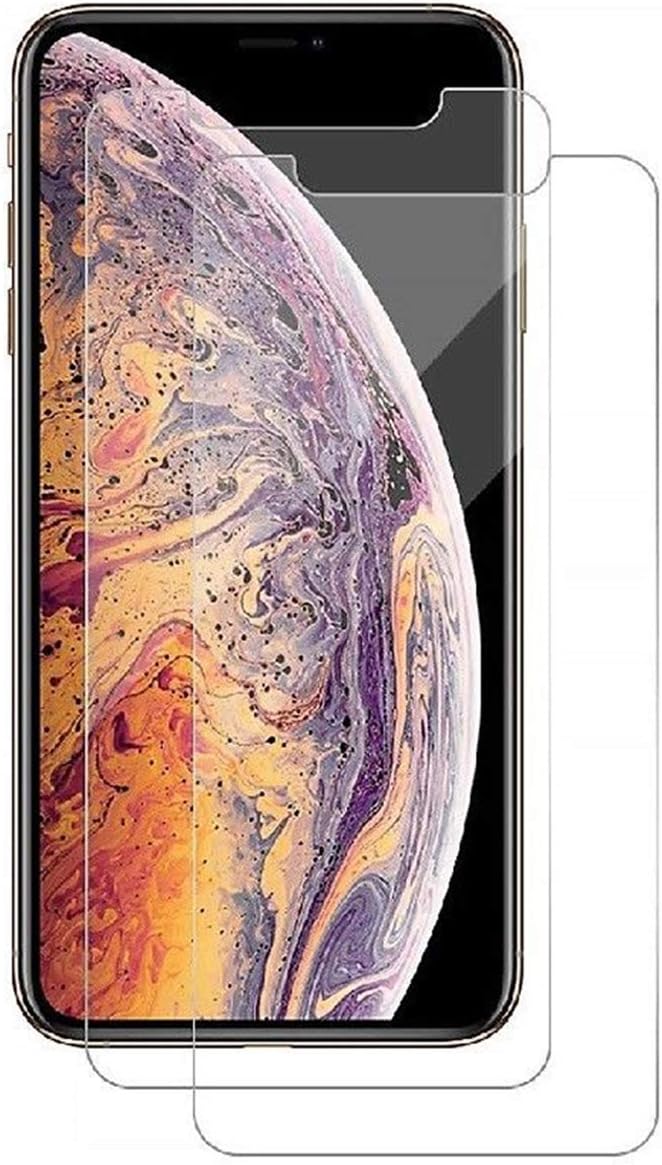 iPhone Xs Max Tempered Glass Screen Protector 6.5 Inch (2-Pack)