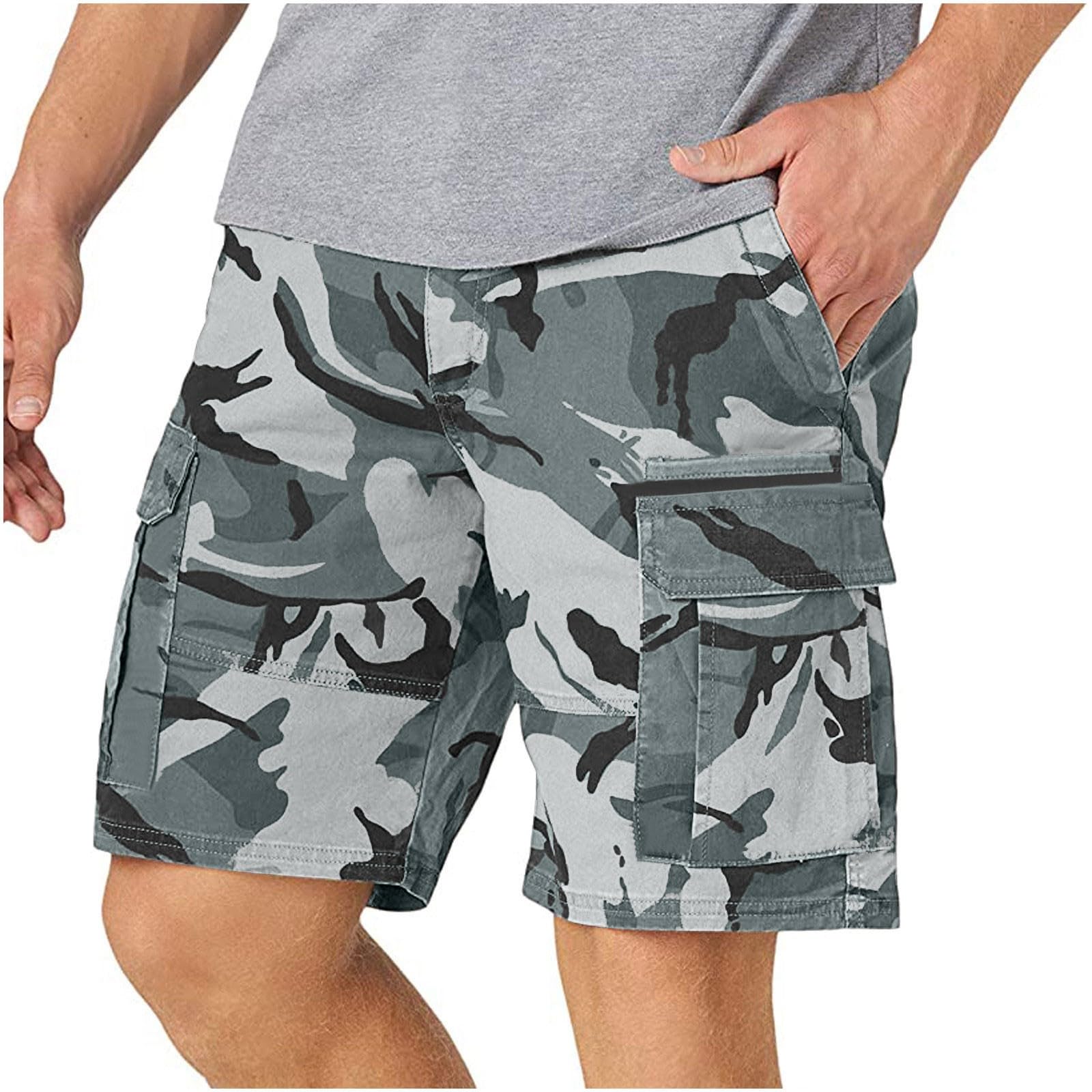 Cargo Shorts for Men Lightweight Quick Dry Casual Work Short Summer Outdoor Hiking Golf Active Wear Multi Pocket