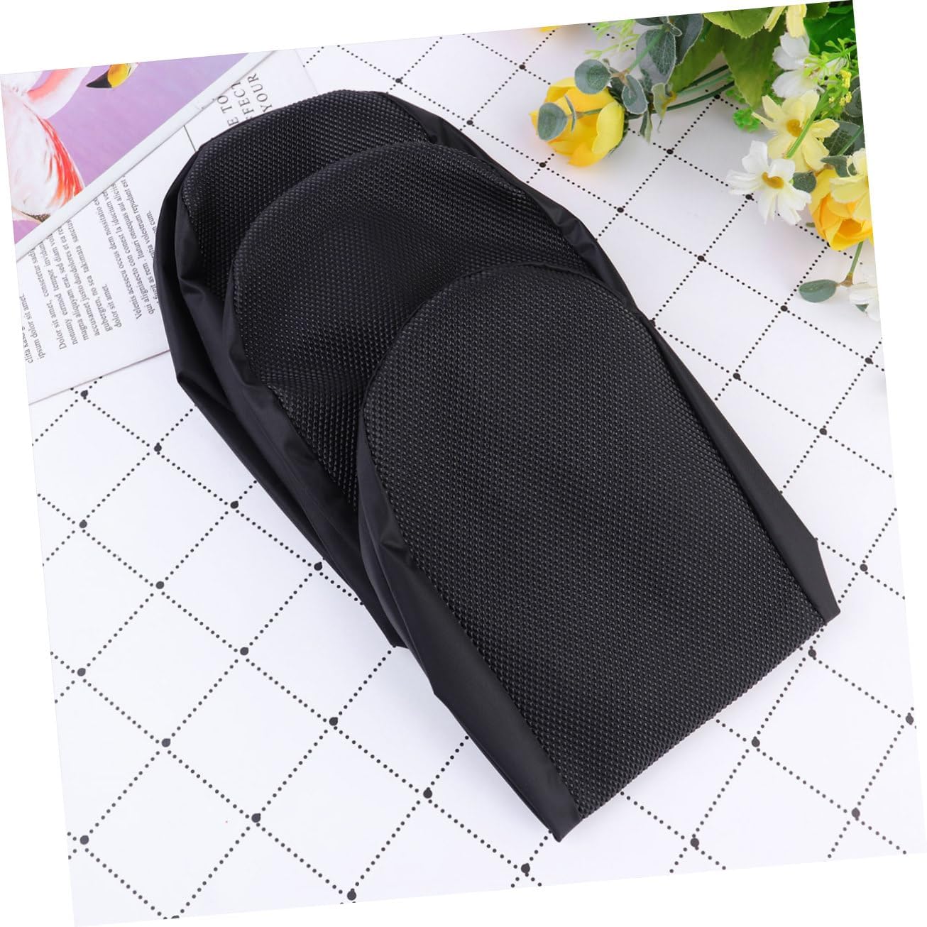 Bowling Shoe Protector Shoe Cover Non-Slip Shoe Protector Black