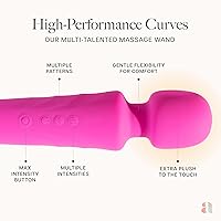 Vista 3 de Ava Vibrador de varita sexual [vibrador estimulador de clítoris] Vibrador para mujer Juguete sexual Regalos para mujeres 20 patrones y 8