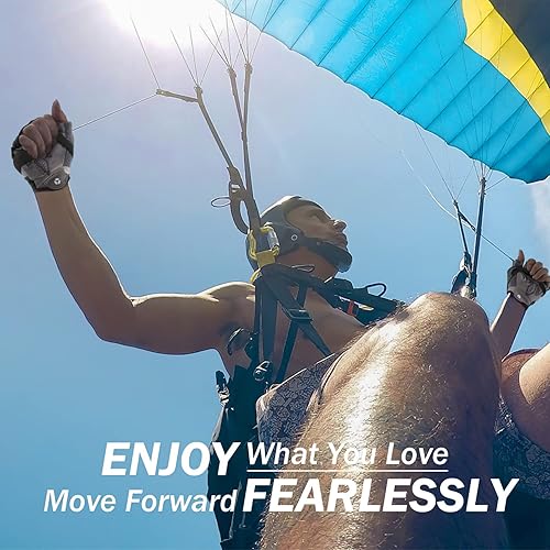 Miniatura 6 de LIFECT Freedom - Guantes de entrenamiento para levantamiento de pesas que cubre los nudillos, guantes cortos sin dedos con dorso curvo abierto para