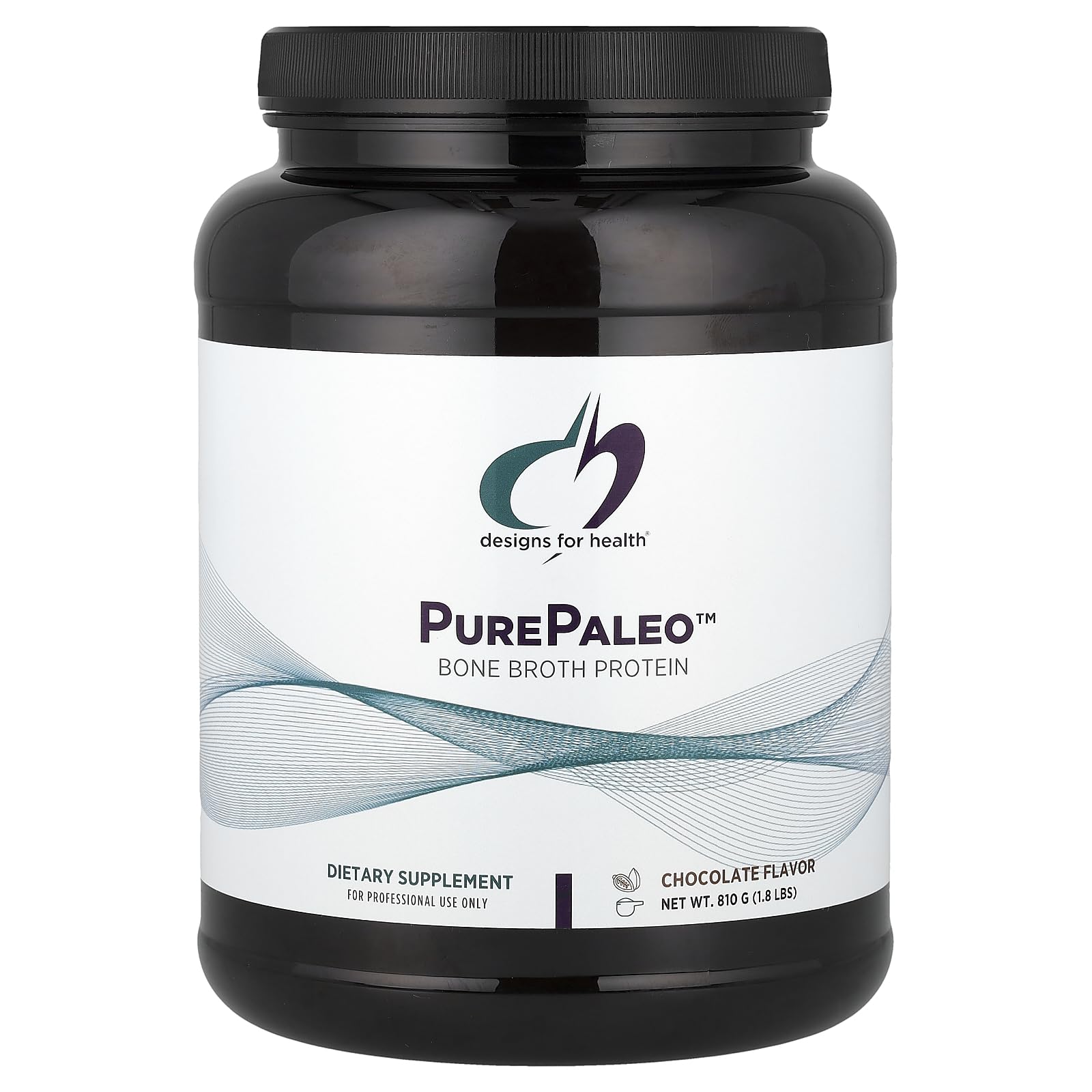 Designs for Health Bone Broth Protein Powder Chocolate