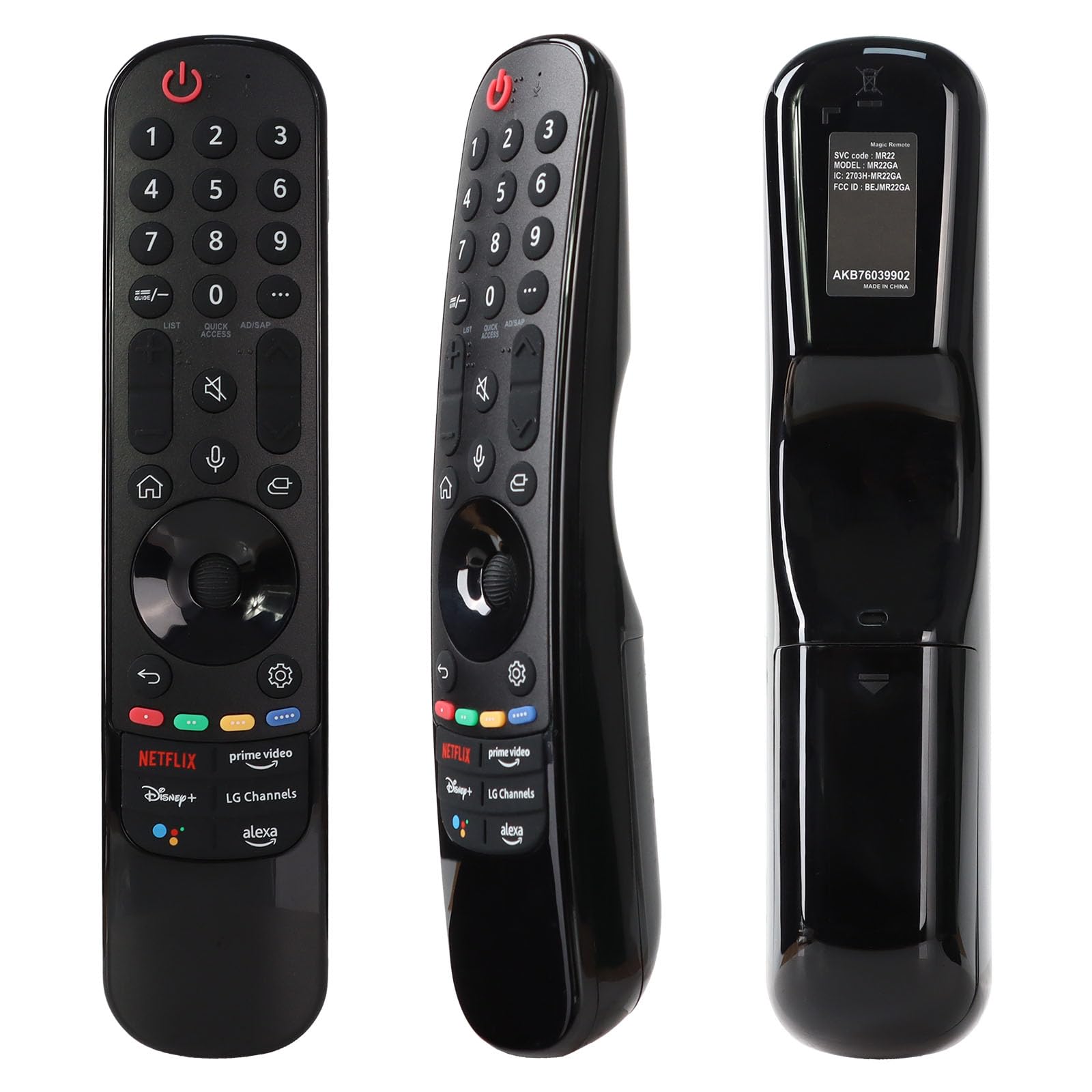 Control Remoto por Voz AN-MR22GA AKB76039902 Uso for el Control Remoto mágico de televisores Inteligentes domésticos de la Serie AN-MR22 AN-MR22A