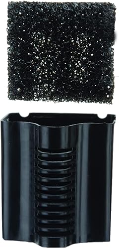 Miniatura 5 de PENN PLAX CIF4 Cascade 170 Filtro sumergible para acuario limpia hasta 10 galones de pecera o terrario con filtración física química y biológica