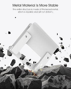 Adjustable Desktop Stand Compatible with Skylight Calendar 15'' (Gen 1) – Heavy-Duty Metal, Infinite Tilt Adjustment – Premium Accessory for Digital Calendar (Not Compatible with 15 Inch Gen