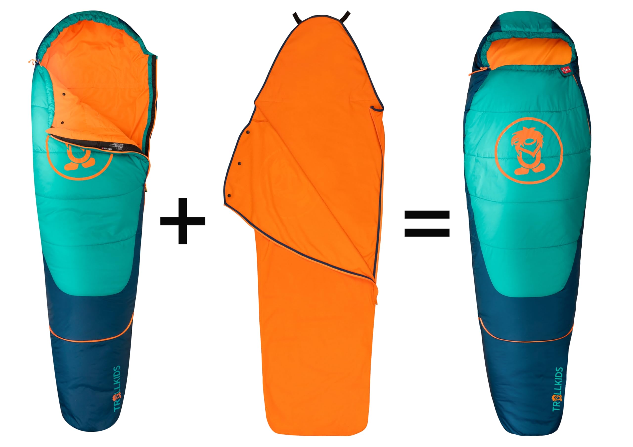 Trollkids Femund 3in1 Sleeping Bag dla Dzieci