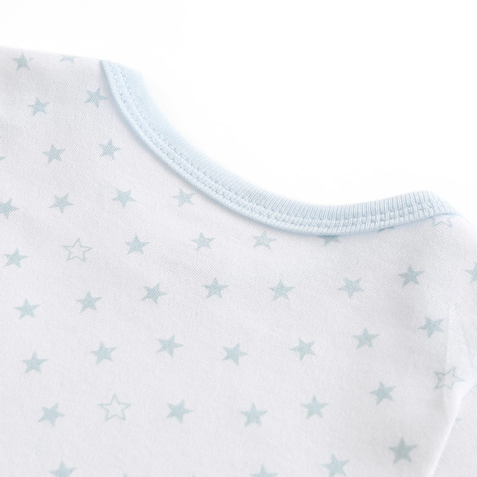 MAMIMAKA Body unisex per neonati, a maniche corte, in cotone, confezione da 5, per neonati e ragazze