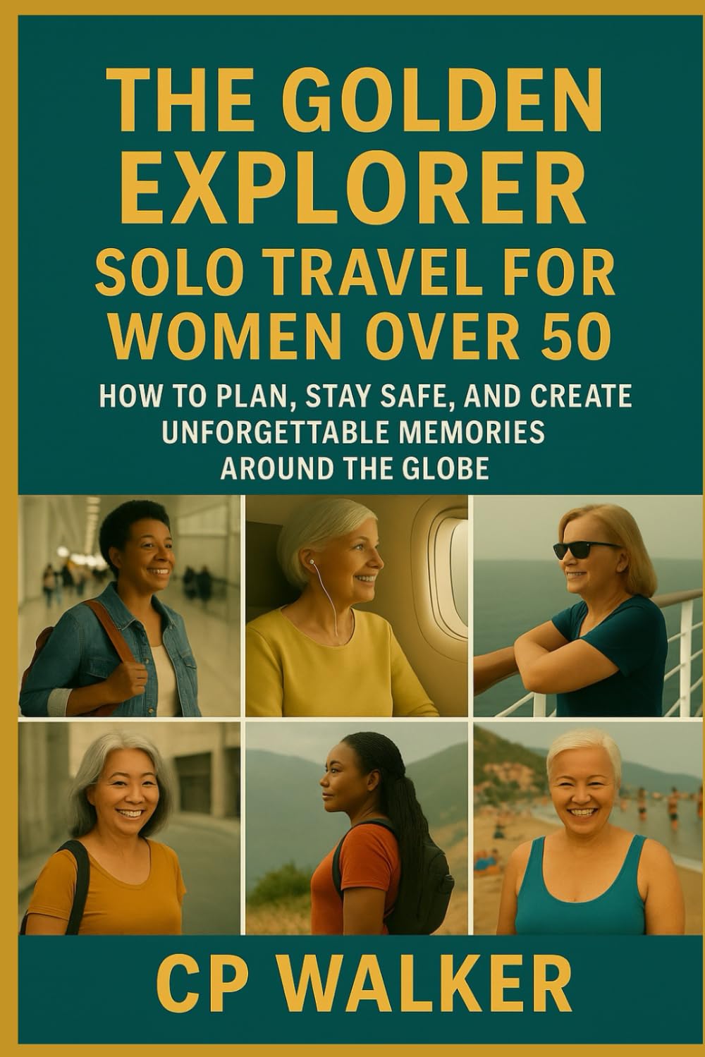 The Golden Explorer: Solo Travel for Women Over 50: How to Plan, Stay Safe, and Create Unforgettable Memories Around the Globe