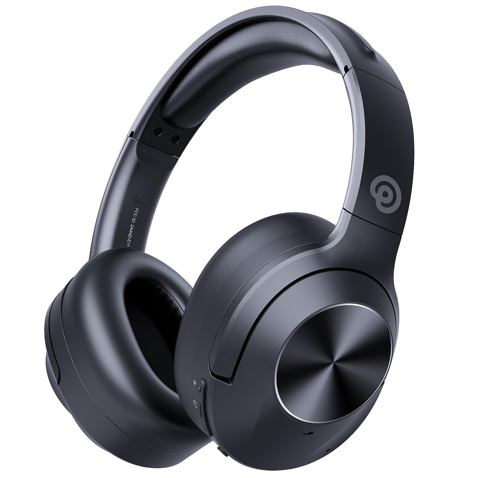 active noise cancelling wireless bluetooth headphones over ear carbon black