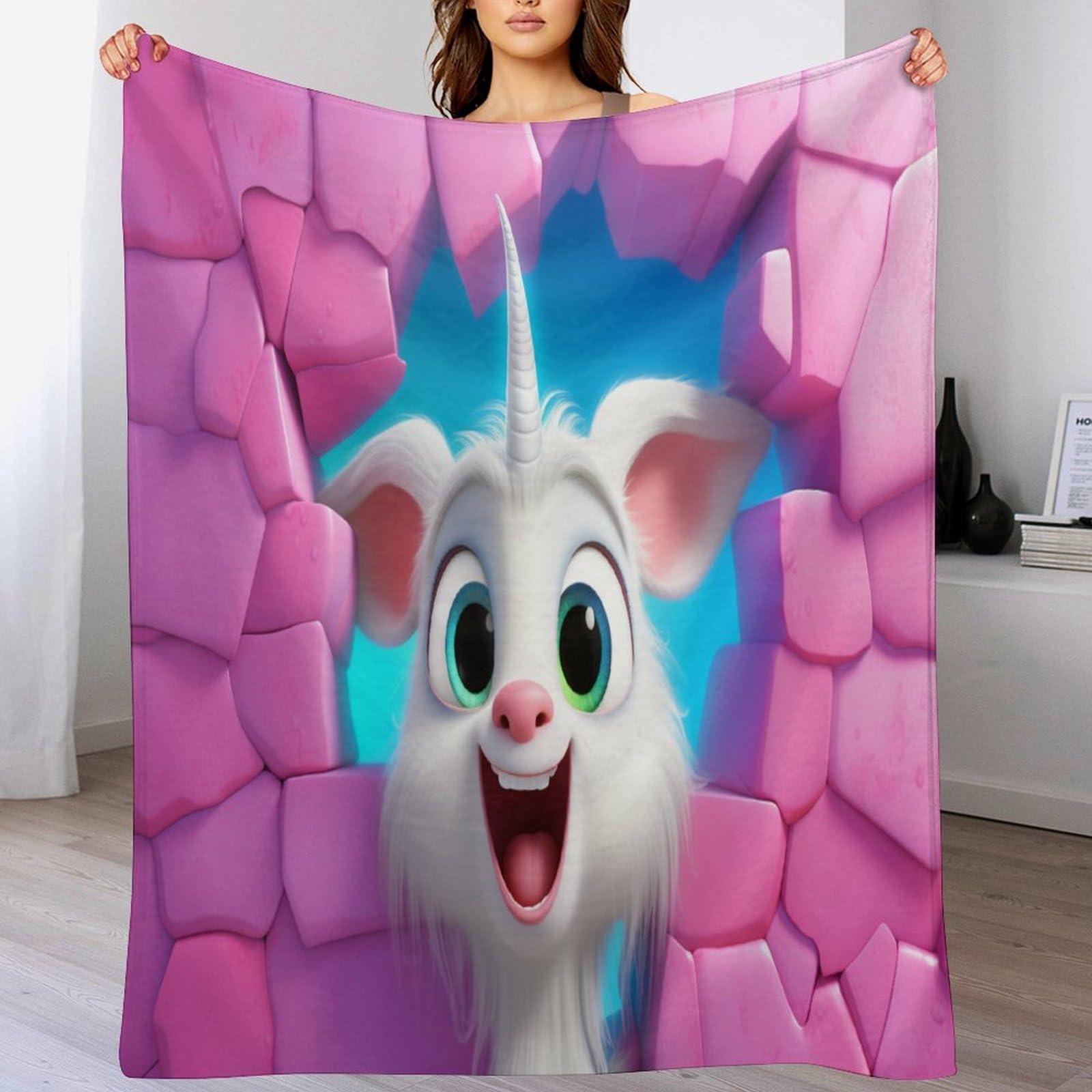 Colcha manta de franela suave y acogedora de alta densidad 180x200cm