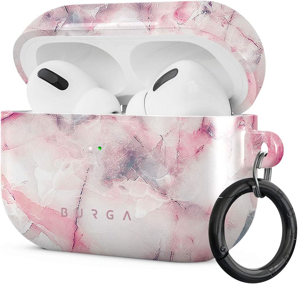 Burga Airpods PRO Case 2019, Compatible with Apple Airpods Case Cover, Protective Air Pods Plastic Hard Shell Cover, Stylish Smartphone Accessories