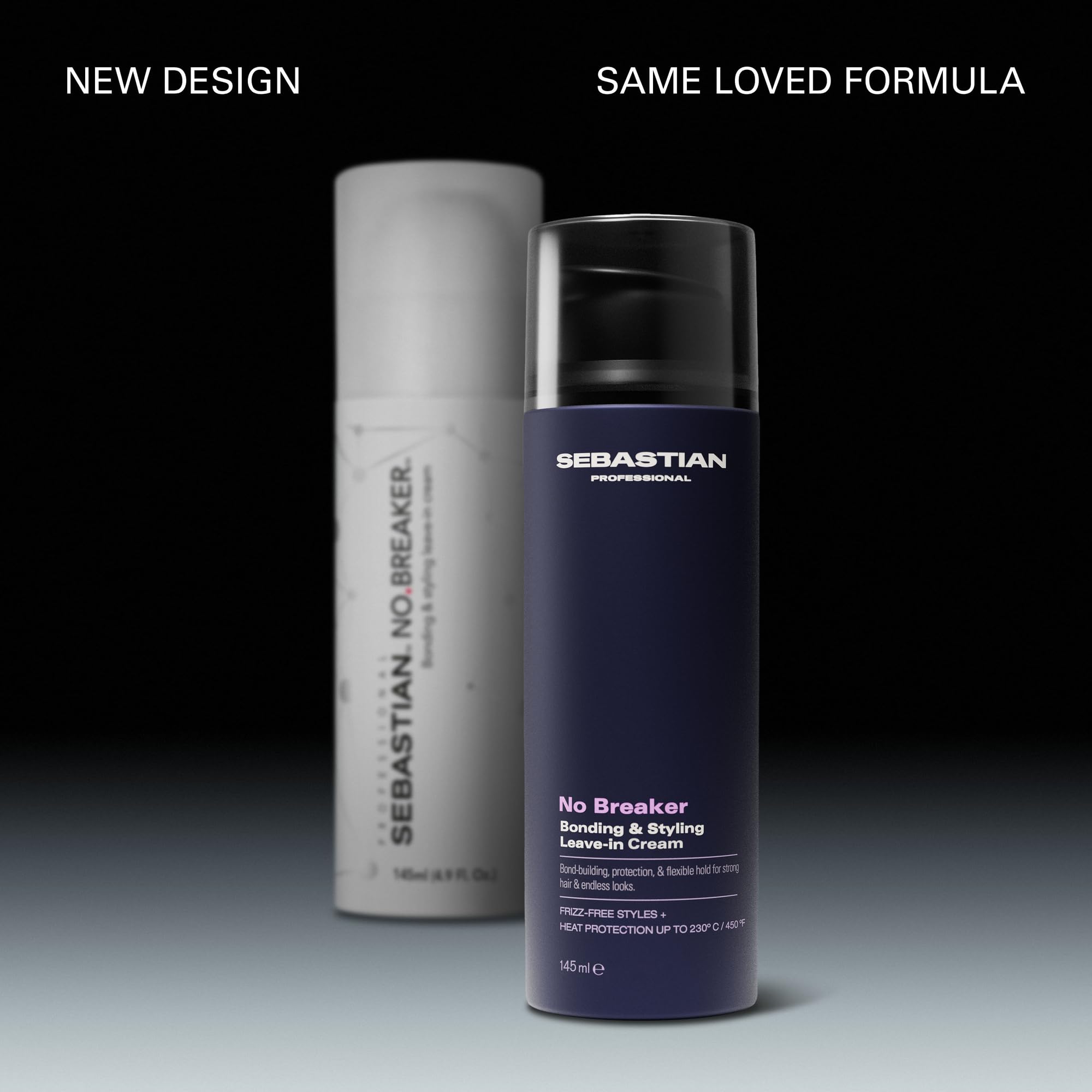 Sebastian Professional NO BREAKER Bonding & Styling Leave-In Cream – Pflegende Leave-In-Cream mit Anti-Frizz-Effekt, stärkt & schützt geschädigtes Haar für geschmeidiges, glänzendes Styling - 150 ml