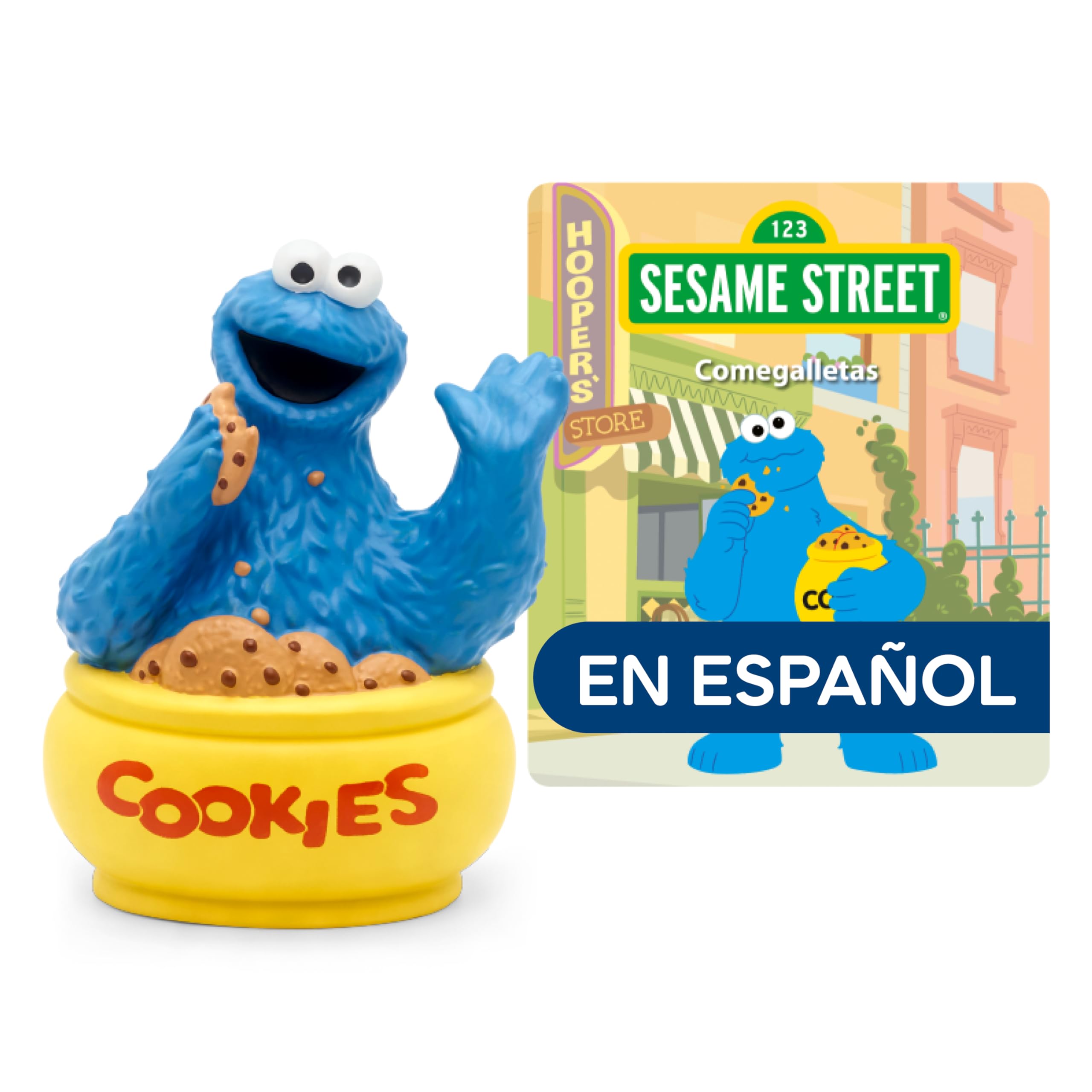 Amazon.com: Tonies Sesame Street: Comegalletas Figura de Audio [en