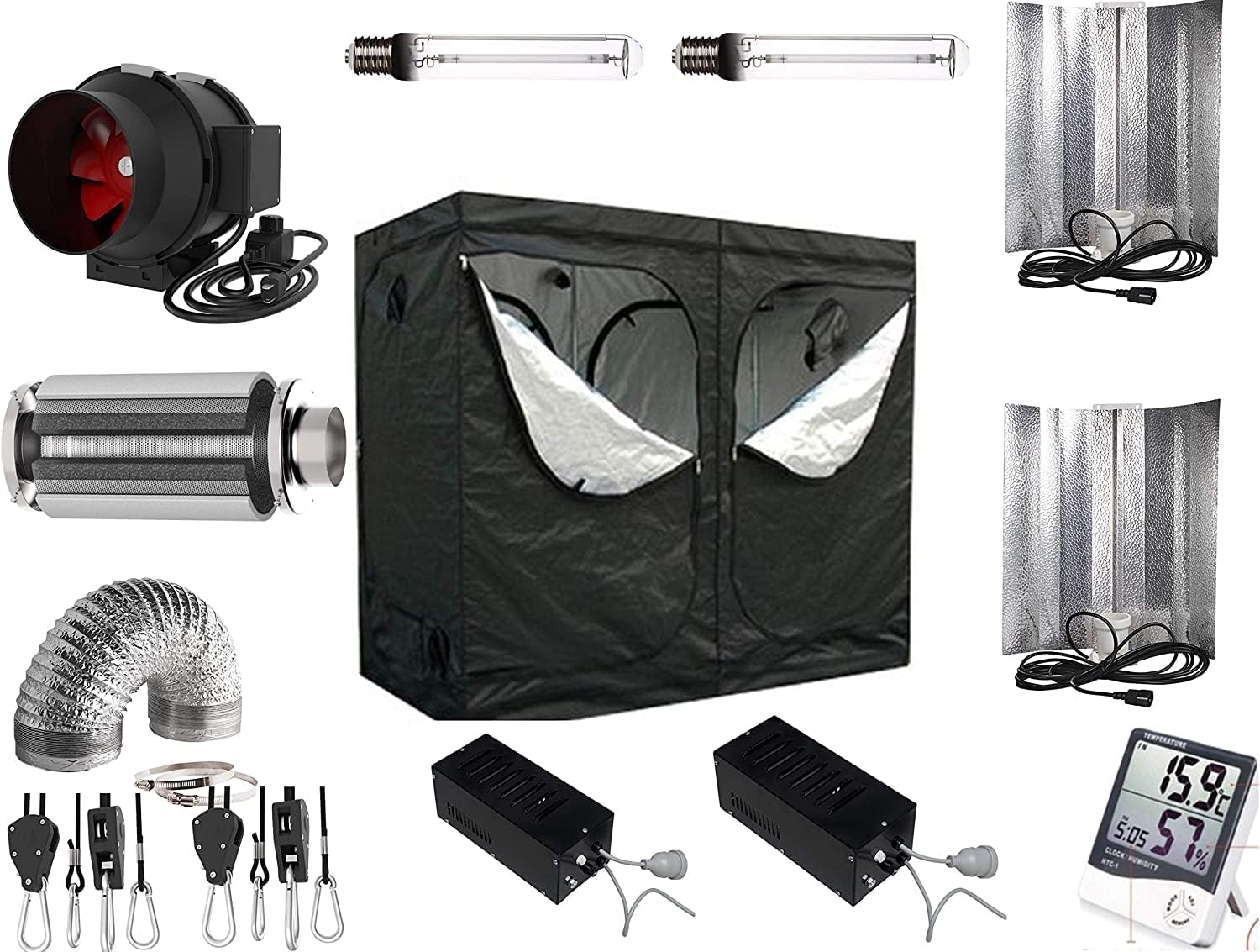 Spider Farmer Grow Box KomplettSet SF2000 Im Growzelt Komplettset