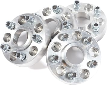 Terrafirma Wheel Spacers, Silver Alloy Set Of 4 For LR3, LR4, Defender 90 & 110 L663, Range Rover Sport And Range Rover Full Size L322