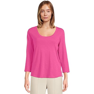 Tommy Bahama Ashby Isles Rib 3/4 Sleeve Scoop very bery