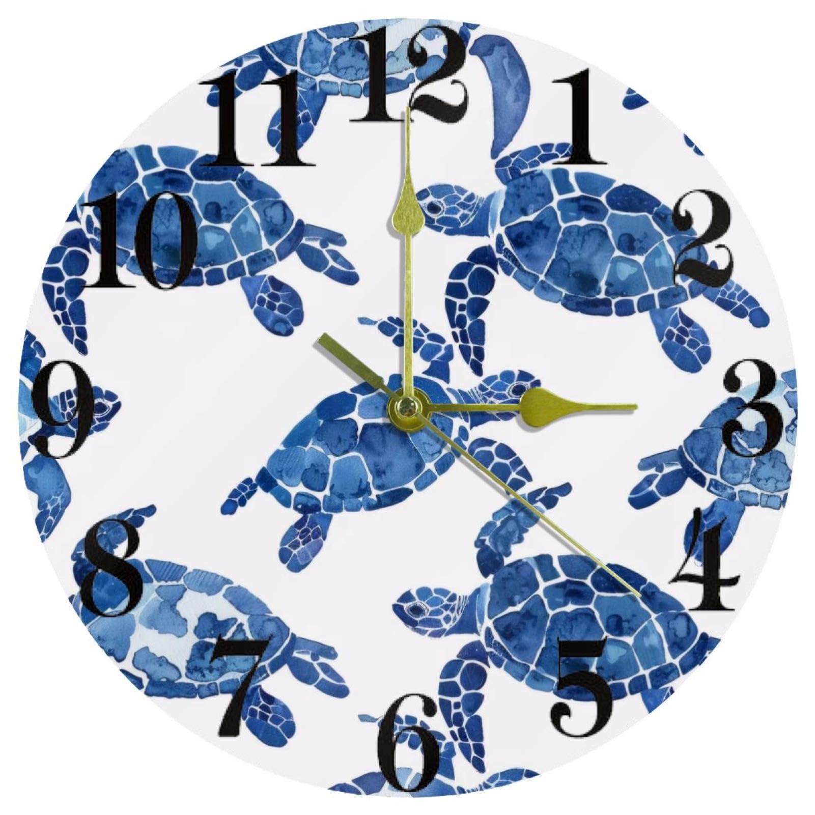 Horloge murale à piles silencieuse pour éviter les pannes de courant
