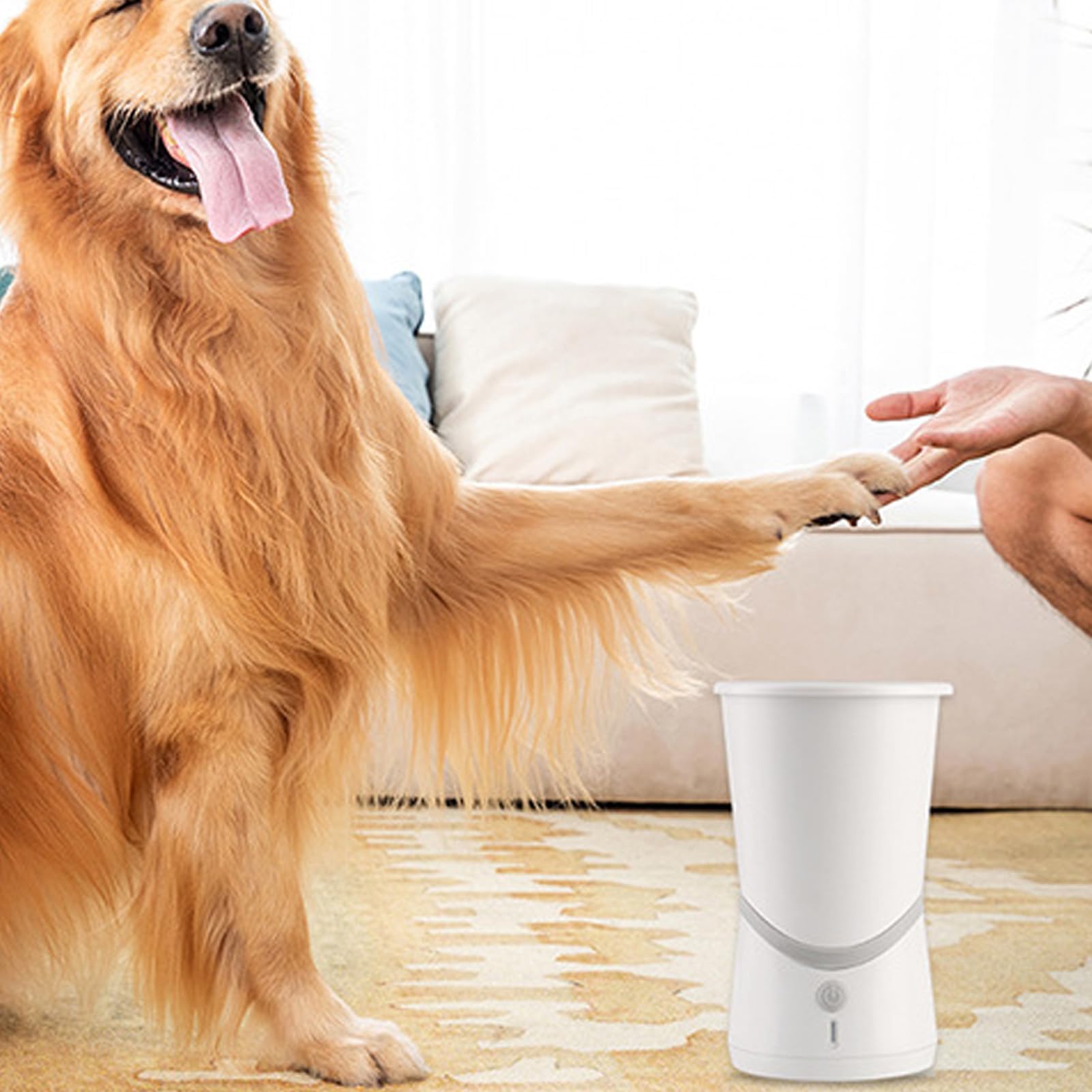 Pulisci Zampe Cane Con Setole In Silicone, Lava Zampe Per Cani Lavabile, Lavazampe Per Cani Portatile, Pulitore Zampe Cane Riutilizzabile, Accessori Cani E Gatti (S