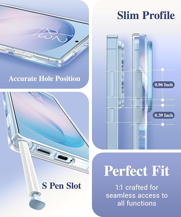 GVIEWIN for Samsung Galaxy S26 Ultra Case with Slide Camera Cover Marble by GVIEWIN - Used condition - Image 6
