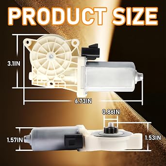 Electric Side Step Motor for AMP Research, A10049-113 80-03129-90 Retractable Side Step Running Board Motor Kit