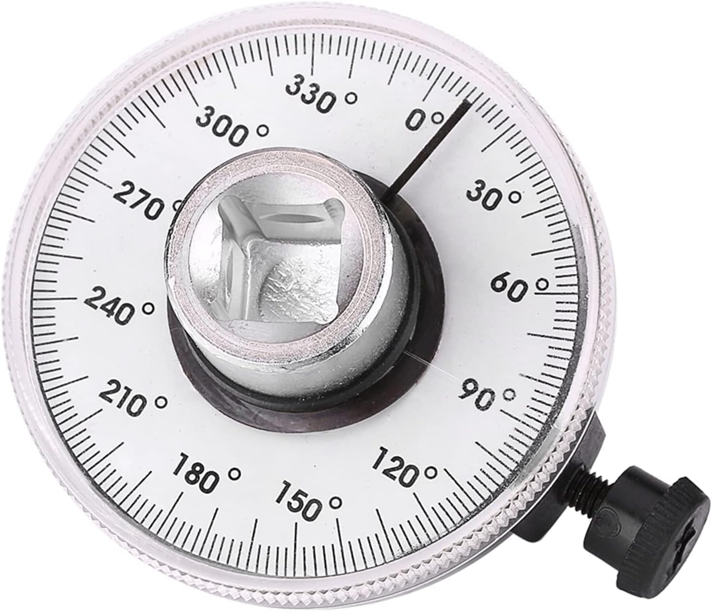 HERCHR 1/2 Inch Torque Wrench Angle Gauge Tool 360 Degree Adjustable Drive Torque meter Wrench Set Automobile Angular Torque Meter Measuring