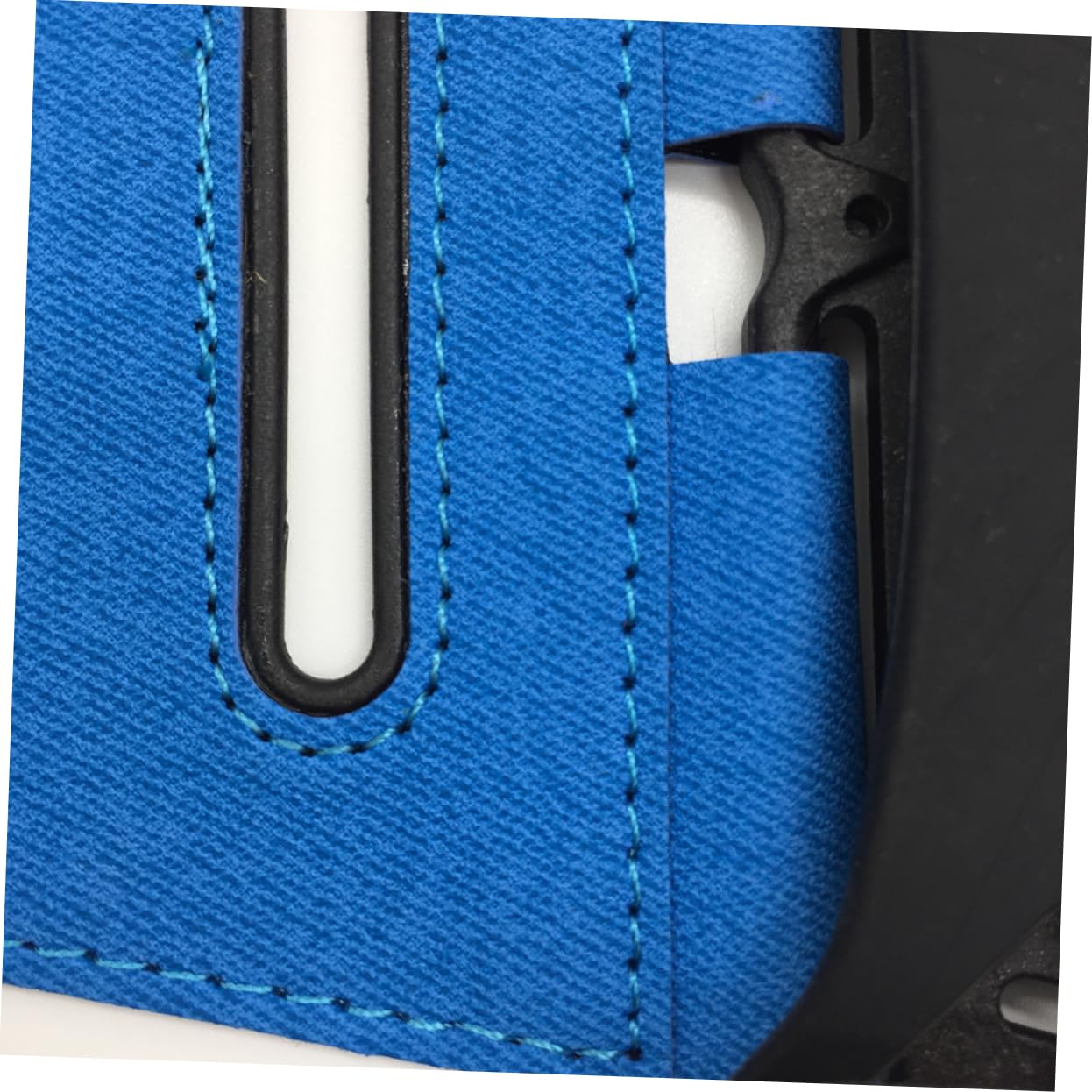 jojofuny 2pezzi Supporto Per Smartphone Da Braccio Rotazione Gradi Porta Cellulare Per Sport Outdoor e Facile Da Indossare Accesso Porta Carica e Auricolari Blu